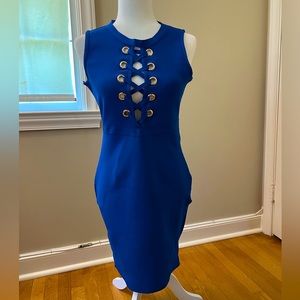 Cobalt Blue Cocktail Dress